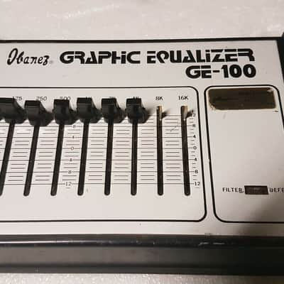 70's IBANEZ GE 100 GRAPHIC EQUALIZER image 1