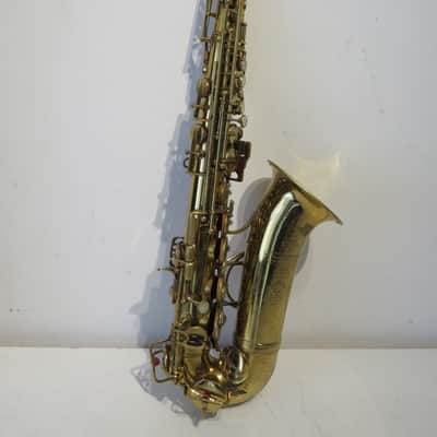 1933 Selmer Cigar Cutter Alto Saxophone - Great Playing sax imagen 2