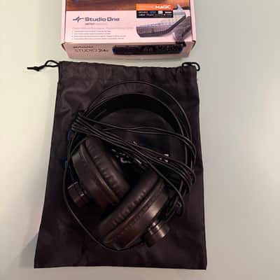 PreSonus Studio 24C 2x2 USB-C Audio / MIDI Interface 2019 - Present - Black image 2