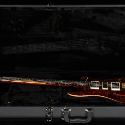 PRS Wood Library Willcutt Exclusive Special Semi-Hollow Quilt Maple 10-Top Orange Tiger 10 Top (063) image 7