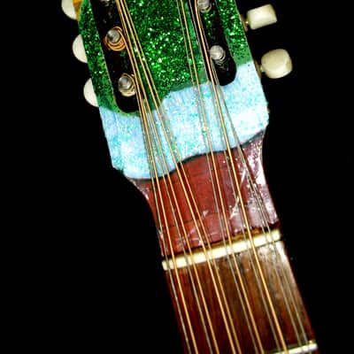 Art Guitar "FRIDA KAHLO" by the Artiste El Daga  Collage NFT Opportunity. Non Fungible Token Bitcoin image 24