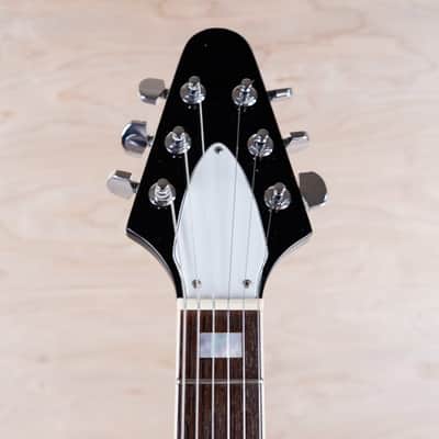 Edwards V E-FV-120D 1990s Black Seymour Duncan Pickups ESP Made in Japan MIJ w/ Bag image 19