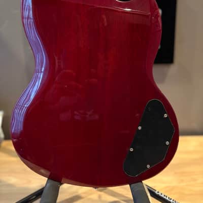 Vintage LVS6 Reissued Series Double Cut Left-Handed image 6