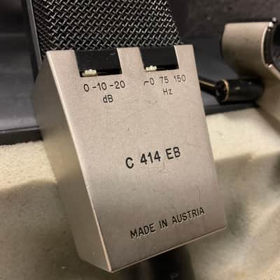 AKG EB 414 SILVER VINTAGE CK12 nylon capsule original image 18