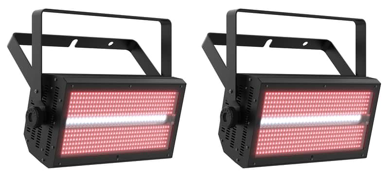(2) Chauvet DJ Shocker Panel FX Blinder/Wash/Strobe/Eye Candy Effect Lights image 1
