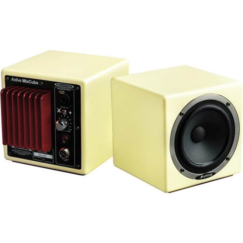 Avantone Pro MixCube Active Mini-Reference Monitor (Single, Retro-Cream) image 1