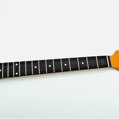 2 1/4 wide, 22 fret guitar neck replacement spokewheel diy image 3