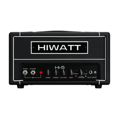 Hiwatt T-Series Hi-5 5-Watt Tube Guitar Amplifier Head - Black image 2