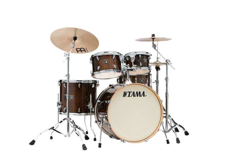 Tama CL52KRS-PGJP Superstar Classic Shell Kit 5 pcs - Gloss Java Lacebark Pine/Chrome HW image 1
