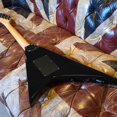 Jackson RR3 Pro Randy Rhoads MIJ Japan Aqua Burst AAA Flame Top Flying V image 8