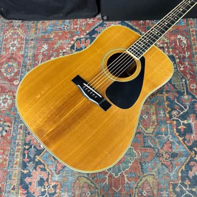 Yamaha FG350D Dreadnought  Solid Spruce Top Hard Case - 1981 image 2