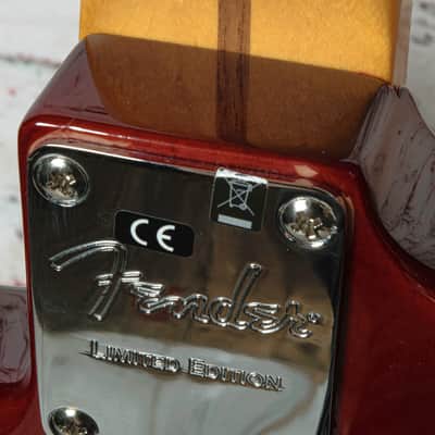 Fender - 2019 Rarities Flame Ash Top Stratocaster Electric Guitar - Plasma Red Burst - with OHSC - x0763 - USED (MMM-110207) image 12