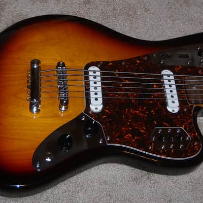 2005 Fender Jaguar Baritone Custom Bass VI Crafted in Japan image 2