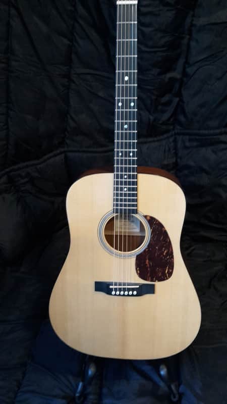 Martin D-16GT Natural Gloss Top Hardshell Case K & K Pickup Installed image 1
