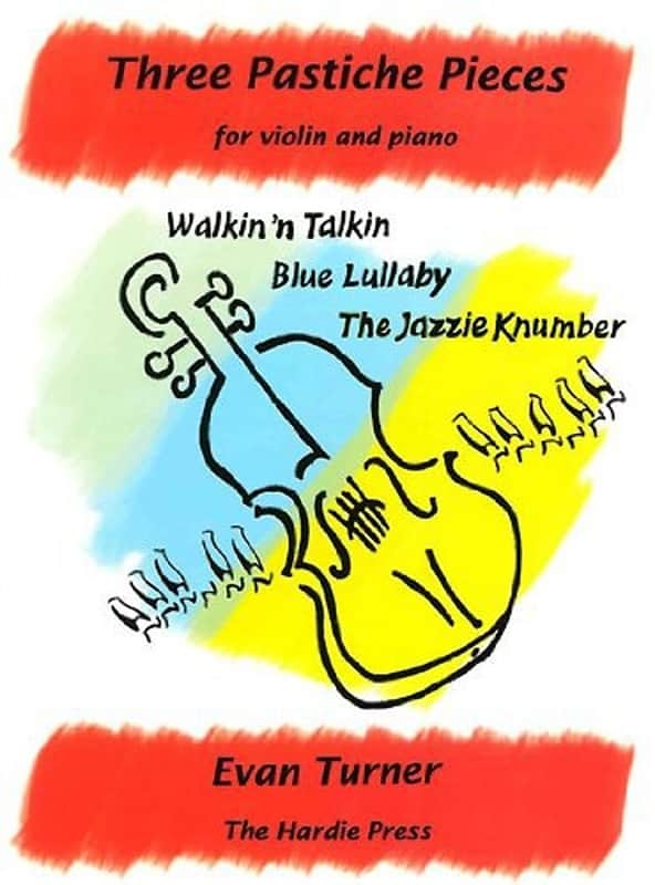 Three Pastiche Pieces for Violin and Piano: Walkin 'n Talkin, Blue Lullaby, , MB-HP28 image 1