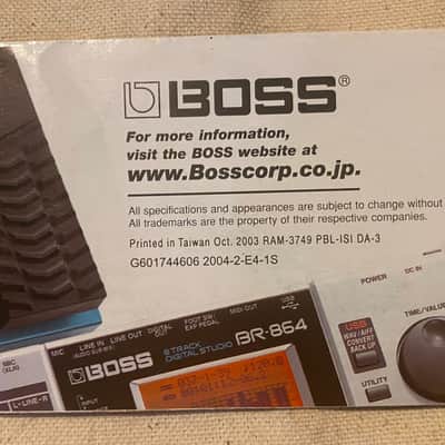 Boss Product Line Up Foldout Vol's 1 and 2 2000 and 2003 image 6