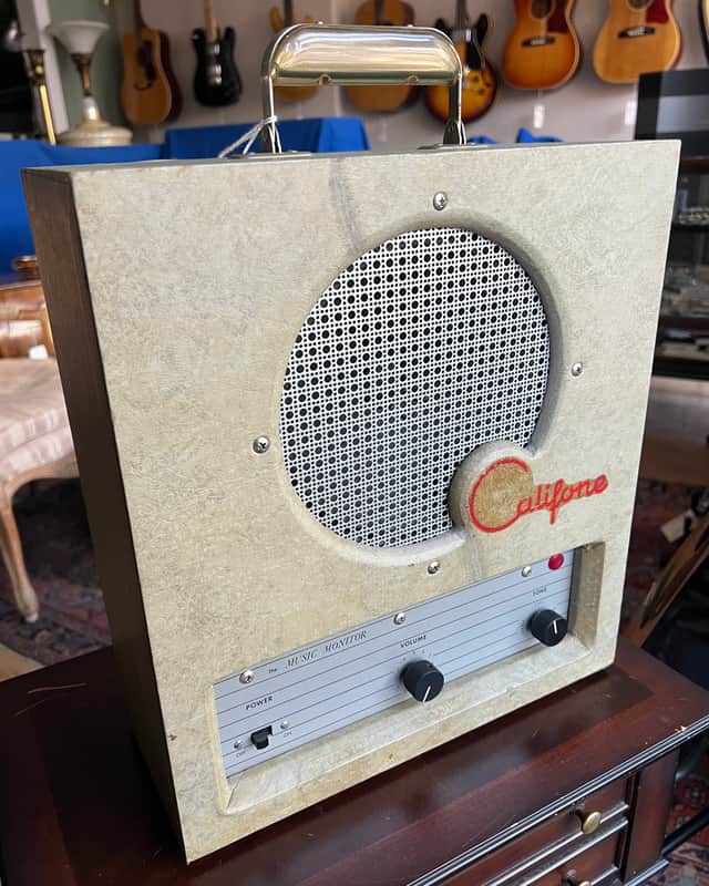 Vintage 1960’s Califone SP 30 “The Music Monitor”/Tube Guitar Amp~LoFi Fuzz God~RARE AMP~Hollywood, CA *MUST SEE VIDEO* image 1