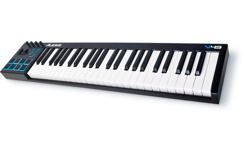 Alesis V49 49-Key USB MIDI Controller with Beat Pads image 2