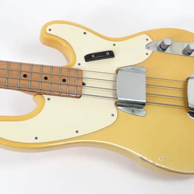 1971 Fender Telecaster Bass - Blonde Finish with Case image 7