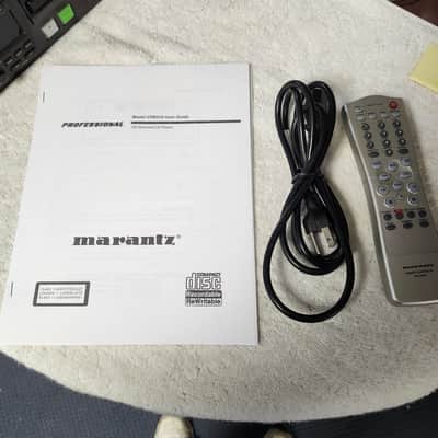 Near Mint Rebuilt Marantz CDR510/U1B Professional CD Recorder Player w/Remote Control and Owners Manual image 15