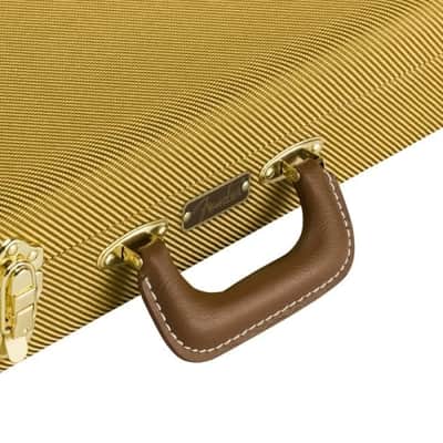 Liquid Audio Fender Classic Series Wood Case Stratocaster®/Telecaster®, Tweed Bundle w/ 12x Fender Picks Polishing Cloth image 3