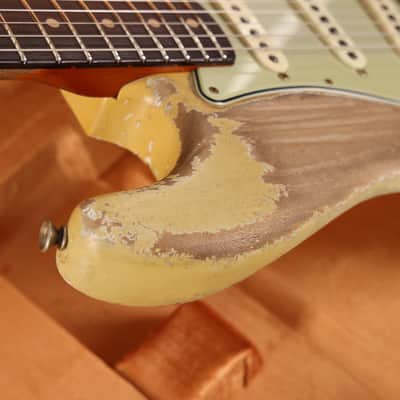 Fender Custom Shop 1960 Stratocaster Ultimate Relic Masterbuilt Dale Wilson Sonic Blue image 4