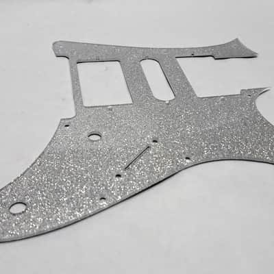 Platinum Silver Glitter Pickguard fits Ibanez (tm) RG350 MDX HSH image 3