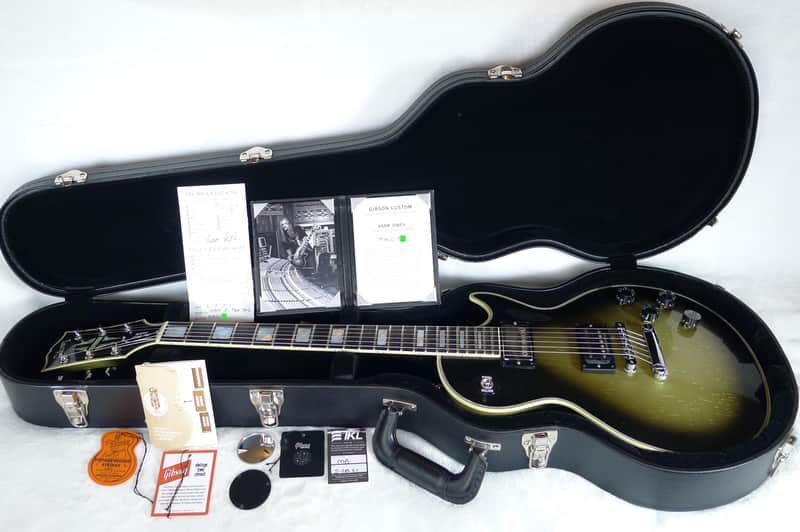 CASE QUEEN! 2021 Gibson Adam Jones 1979 V2 1979V2 Les Paul Custom Silverburst Aged & Signed Electric Guitar image 1