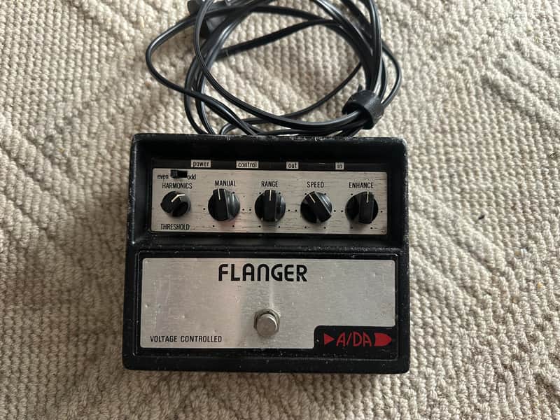 Vintage 1970s/80s A/DA Flanger MN3010 Version Sounds Great! image 1