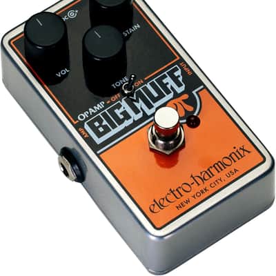 Electro Harmonix Op Amp Big Muff Pi Fuzz Guitar Effects Pedal image 4