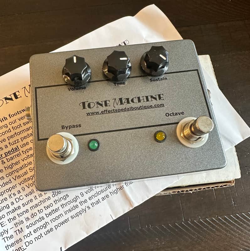 Effects Pedal Boutique Tone Machine Fuzz Octave image 1