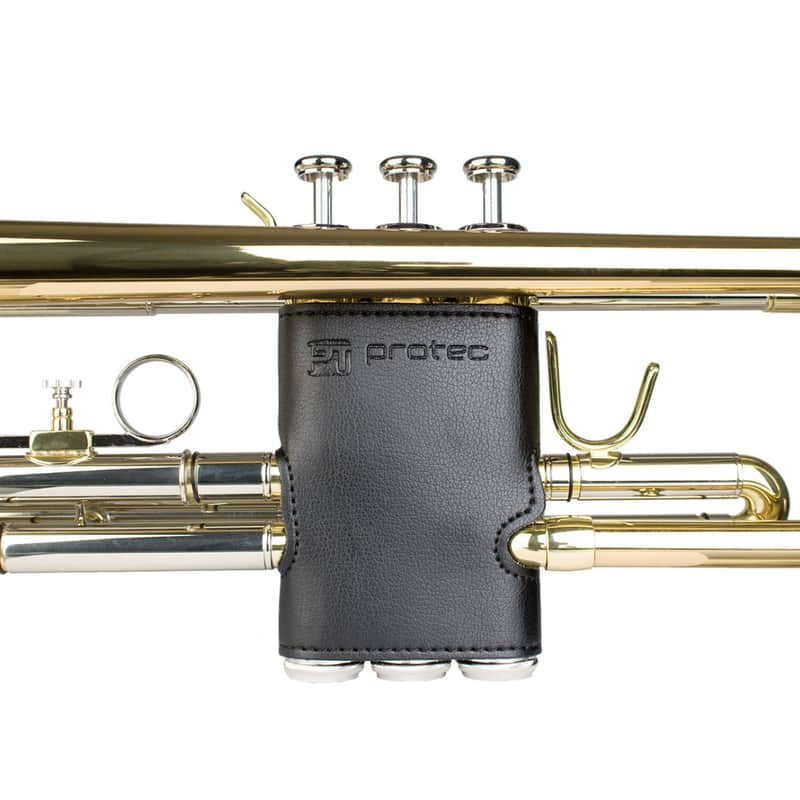 Protec L226 (Bb & C) Leather Trumpet Valve Guard image 1