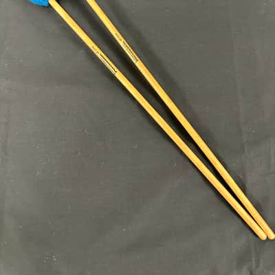 Innovative Percussion IP100 Soft Marimba Mallets (1 Pair/2 Mallets), Teal Yarn - Birch - NEW image 12