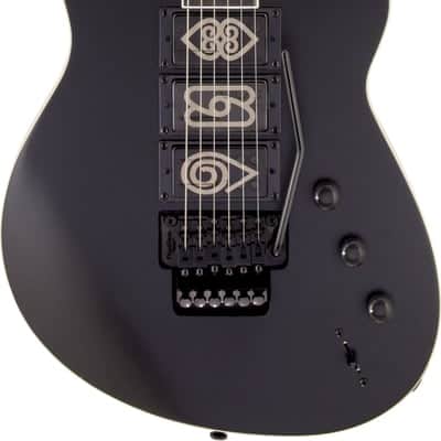 Reverend Vernon Reid The Darque Electric Guitar - Midnight Black image 2