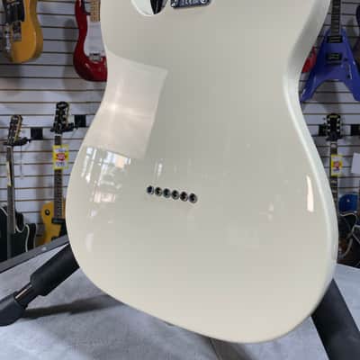 Fender Standard Telecaster Electric Guitar - Olympic White & PLEK*D #961 image 12