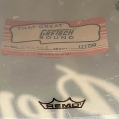 Gretsch USA Custom 6.5x14" Hammered Chrome Over Brass Snare Drum image 7