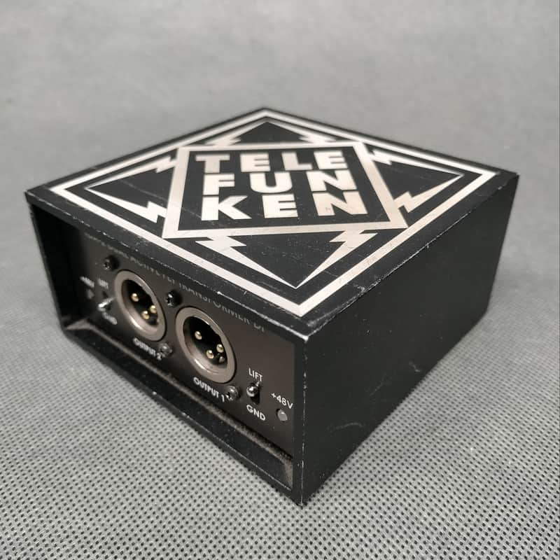 Telefunken TDA-2 Active Stereo DI Box Serial #0056 image 1