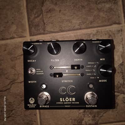Walrus Audio Slöer Stereo Multi-Texture Reverb - Matte Black image 2
