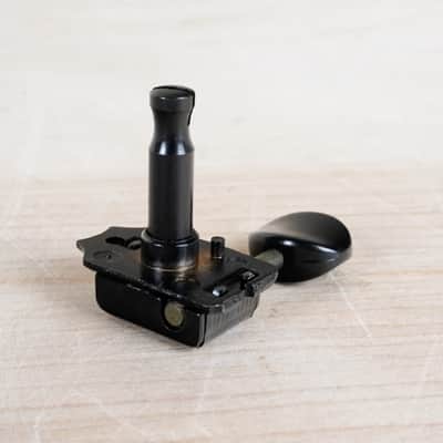 Tokai Deluxe Machine Head Black Low E Treble Side Tuner for Stratocaster, Telecaster, GoldStar Sound, Silver Star, Tuners Springy Sounds, ect image 3