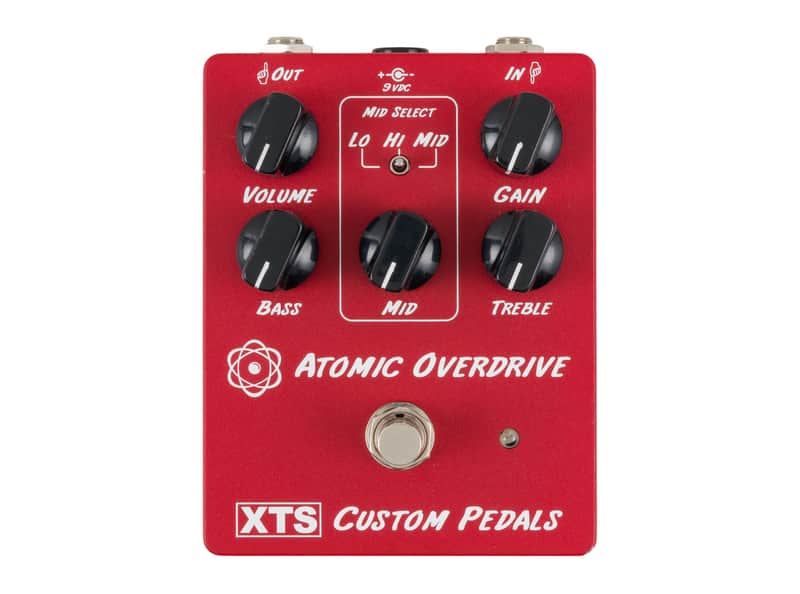 XTS Custom Pedals Atomic Overdrive Pedal [USED] image 1