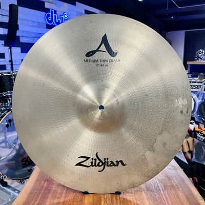 Used Zildjian 19"  A Series Medium-Thin Crash Cymbal image 2