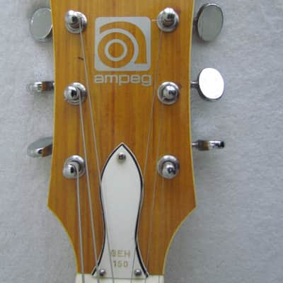 Ampeg Vintage 1970's GEH-150 Heavy Sud Electric Guitar With Original Case image 5