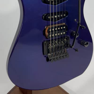 Hamer Centaura USA Electric Guitar W/ OHSC 1990 - Chameleon Purple / Blue image 2