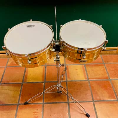 Latin Percussion 14" & 15" Timbales with Stand image 16