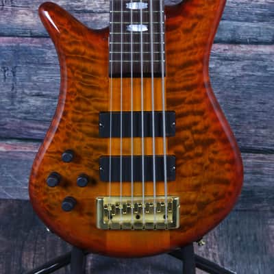 Spector Euro6 LX Ultra Amberburst with hard shell case image 2