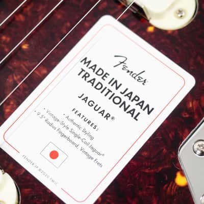[NEW] Fender Made in Japan Traditional 60s Jaguar Rosewood Fingerboard 3-Color Sunburst image 6