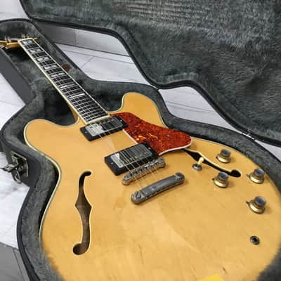 Epiphone Sheraton Electric Semi Hollowbody Guitar MIJ Japan - Natural image 10