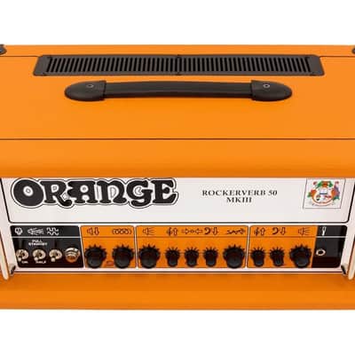 Orange Rockerverb MkIII Guitar Amplifier Head (50 Watts), Open Box (Like New) image 9