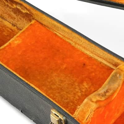 Gibson J200 Case Black with Yellow Lining 1960s image 4