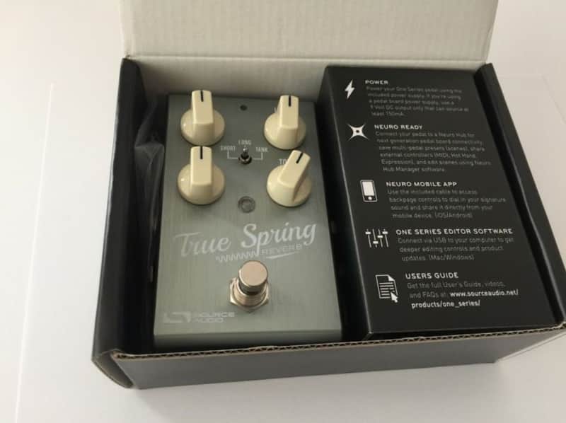 Source Audio True Spring Reverb Pedal w/ Original box & paperwork image 1